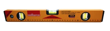 Millarco® vattenpass med 3 libeller 400 mm aluminium