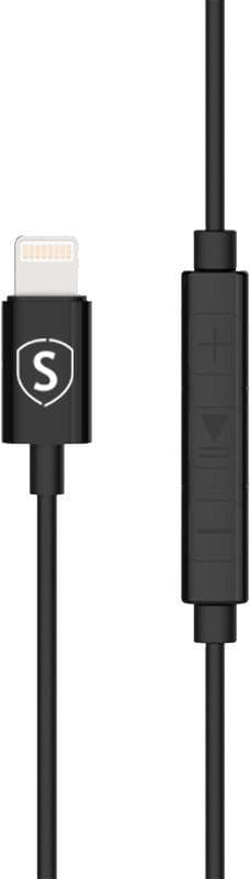 SiGN In-ear Lightning hörlurar för iPhone, svart