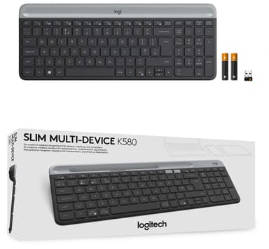 Logitech K580 tunt multi-device trådlöst tangentboard