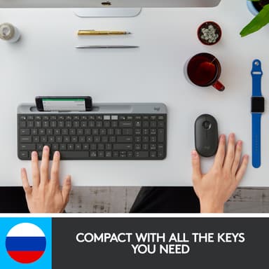 Logitech K580 tunt multi-device trådlöst tangentboard