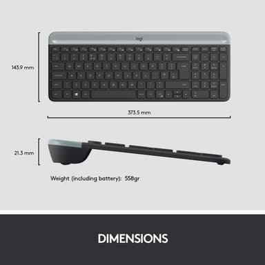 Logitech K580 tunt multi-device trådlöst tangentboard