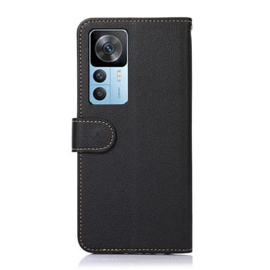 KHAZNEH Plånboksfodral till Xiaomi 12T 5G / 12T Pro 5G - Svart/Röd