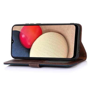 KHAZNEH Plånboksfodral till Google Pixel 7 Pro - Brun/Blå