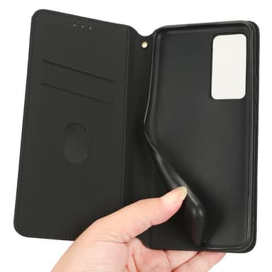 Plånboksfodral Rhombus till Xiaomi 12T Pro / Xiaomi 12T - Svart