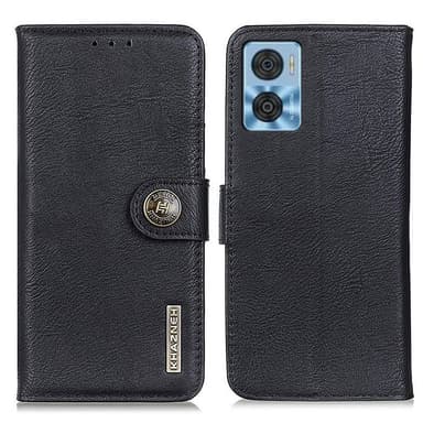 KHAZNEH Motorola Moto E22 4G / E22i 4G Plånboksfodral - Svart