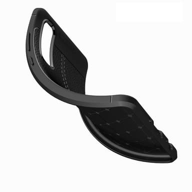 TPU-skal Litchi Grain Huawei P30 - Svart