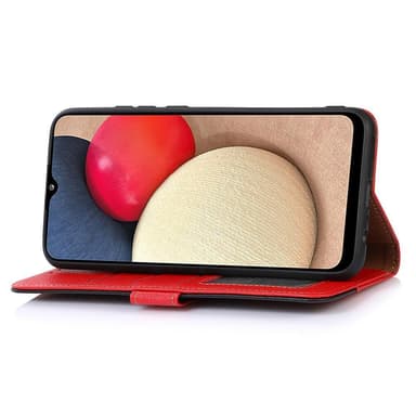 KHAZNEH Plånboksfodral till Google Pixel 7 Pro - Röd/Svart