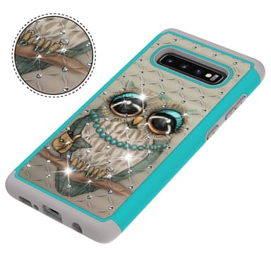 Samsung Galaxy S10+ TPU-Skal Armor Extra Tåligt - Owl