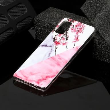 MTK Samsung Galaxy A41 TPU Marmor - Style F
