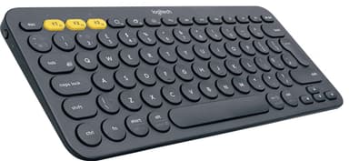 Logitech K380 Trådlöst tangentbord Bluetooth (grå)