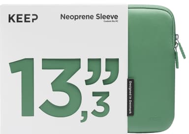 KEEP 13.3" PC neoprenfodral  (Jade Green)