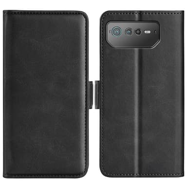 SKALO Asus ROG Phone 6/6Pro/6D/6D Ultimate 5G Premium Plånboksfodral - Svart