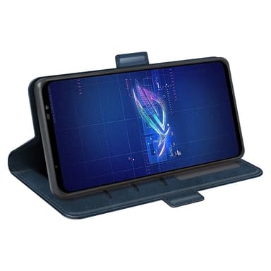 SKALO Asus ROG Phone 6/6Pro/6D/6D Ultimate 5G Premium Plånboksfodral - Blå