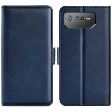 SKALO Asus ROG Phone 6/6Pro/6D/6D Ultimate 5G Premium Plånboksfodral - Blå