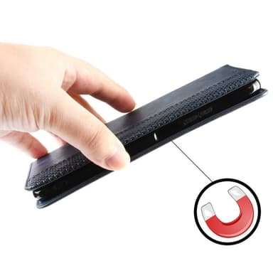 SKALO Asus ROG Phone 6/6Pro/6D/6D Ultimate 5G Embossed Premium Plånboksfodral - Blå