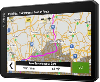 Garmin dēzl LGV710 GPS för lastbil.