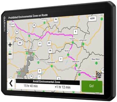 Garmin dēzl LGV810 GPS för lastbil