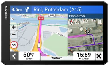 Garmin dēzl LGV710 GPS för lastbil.