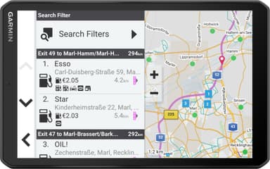 Garmin dēzl LGV810 GPS för lastbil
