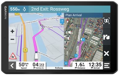 Garmin dēzl LGV810 GPS för lastbil