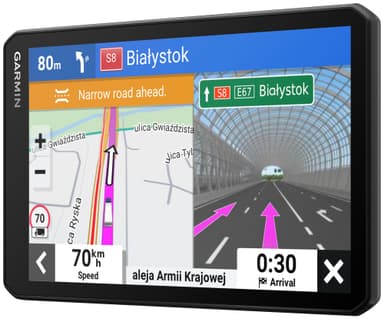 Garmin dēzl LGV710 GPS för lastbil.
