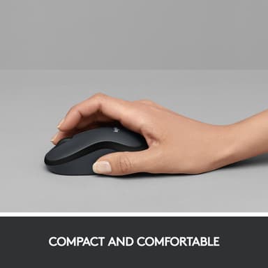 Logitech M220 Silent trådlös mus (rosé)