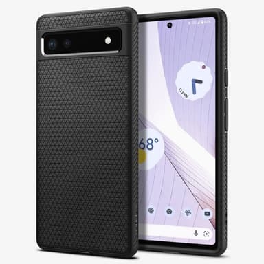 Spigen Google Pixel 6a Skal Liquid Air Matte Black