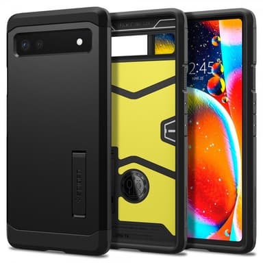 Spigen Google Pixel 6a Skal Tough Armor Svart