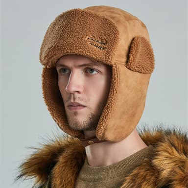 Vinterhatt Trapper Hat Kaki
