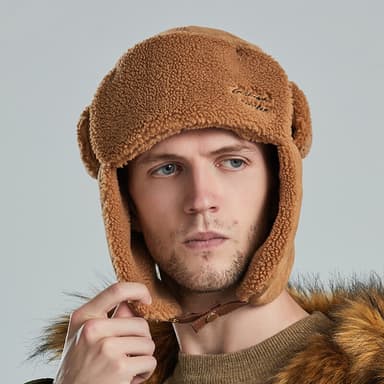 Vinterhatt Trapper Hat Kaki