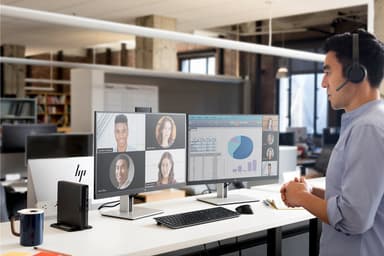 HP EliteDesk 800 G6 DM i5/8/256GB stationär minidator