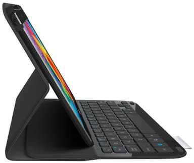 Ultratunt Keyboard Folio för Galaxy tab 4 10.1 (svart)