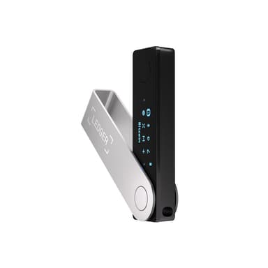 Ledger Nano X hårdvaruplånbok - Onyx Black
