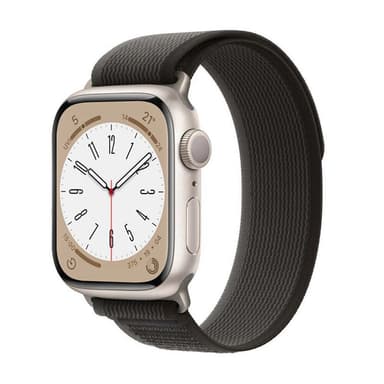 Tactik nylon Armband Apple Watch 8 (41mm) - Blackroom Grey