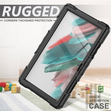 Hybridskal med axelrem Samsung Galaxy Tab A8 10.5 (2021) - Svart