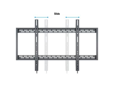 Multibrackets 8823 tv-fäste 2,54 m (100") Svart