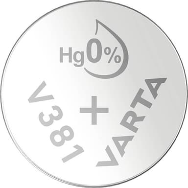 Varta SILVER Coin V381/SR55 NaBli 1 Knappcell 381