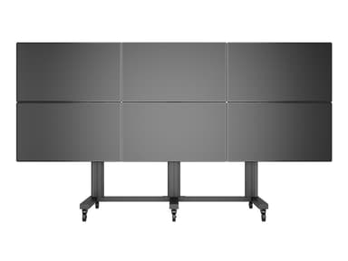 Multibrackets 9727 fäste för skyltningsskärm 139,7 cm (55") Svart