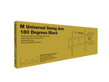 Multibrackets 6214 tv-fäste 119,4 cm (47") Svart
