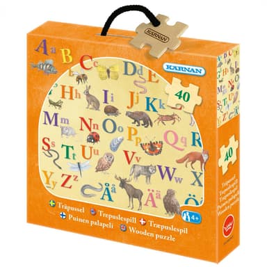 Kärnan Ask 40 bit ABC djur