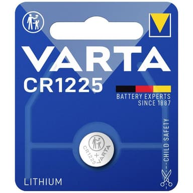 Varta LITHIUM Coin CR1225 Bli 1 Knappcell CR1225 Litium