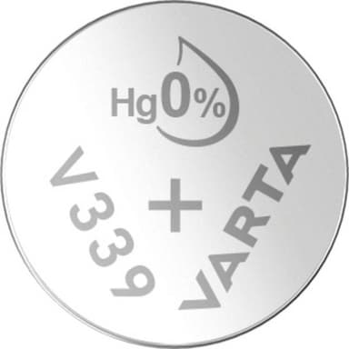 Varta SILVER Coin V339/SR614 NaBli 1 Knappcell 339