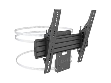 Multibrackets 8458 fäste för skyltningsskärm 165,1 cm (65") Svart