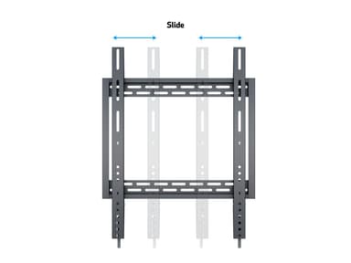 Multibrackets 8830 tv-fäste 2,54 m (100") Svart