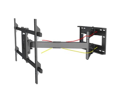 Multibrackets 6539 tv-fäste 190,5 cm (75") Svart