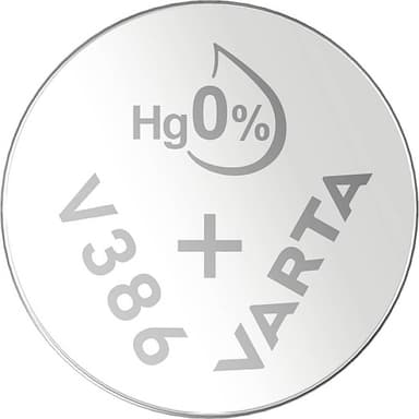 Varta SILVER Coin V386/SR43 NaBli 1 Knappcell 386