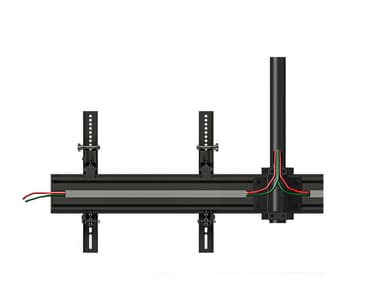 Multibrackets 3958 fäste för skyltningsskärm 165,1 cm (65") Svart