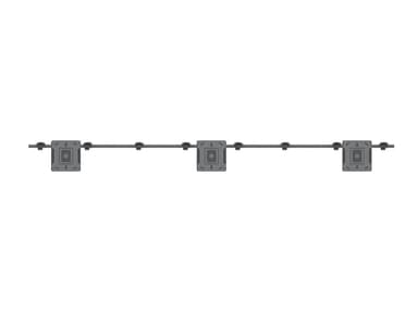 Multibrackets 3958 fäste för skyltningsskärm 165,1 cm (65") Svart
