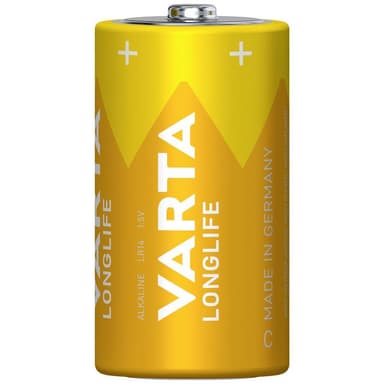 Varta LONGLIFE C Folie 6 Batteri R14 (C) Alkaliskt 7600