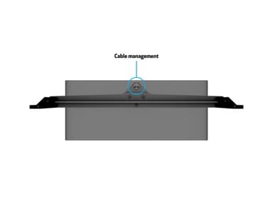 Multibrackets 3057 bordsstativ för TV (75", svart)